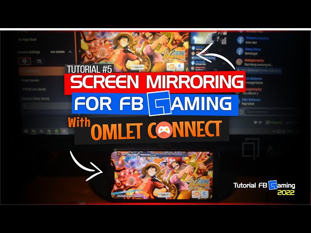 Cara Screen Mirroring HP ke PC dengan Omlet Connect - Mudah & Langsung Live Streaming