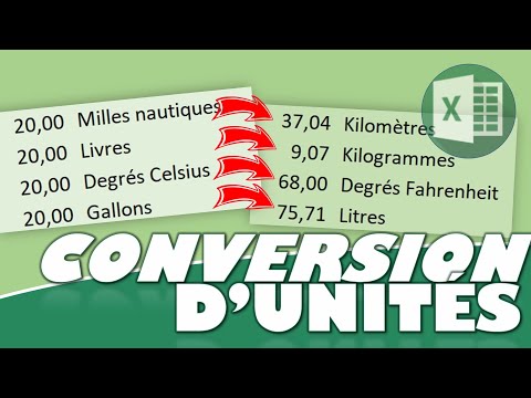 HOW TO CONVERT UNITS OF MEASURE IN EXCEL? WITH THE CONVERT() FUNCTION
