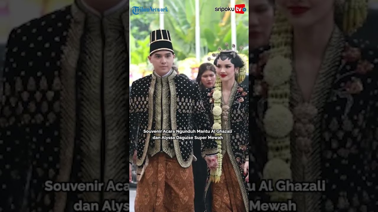 Souvenir Acara Ngunduh Mantu Al Ghazali dan Alyssa Daguise Super Mewah