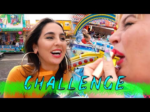 MAKE-UP CHALLENGE IN EEN KERMIS ATTRACTIE!