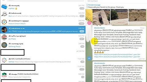 Telegram Small Font | How to change khmer font and font style in Telegram Messenger [EX Technical]
