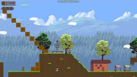 Monogame 2D platformer engine, camera, blood splatter, wizards, knife enemies and more (Update 3)