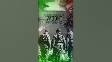 Diga del Vajont a 60 anni dal tragico evento!