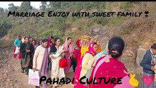 Marriage Enjoy !! Himachali Culture ❤️#like #subscribe