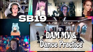 Download Lagu SB19 'DAM' Music Video \u0026 Dance Practice Reaction #ssot8 #ppop #reaction #sb19 #atin MP3