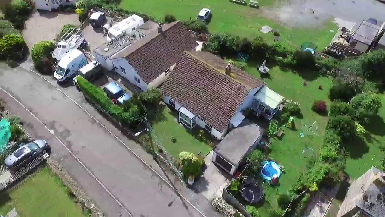 Ashton Cornwall drone flight video. YouTube
