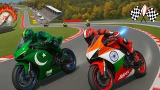 India vs Pakistan bike racing game moto GT bike driving 3d game GTA bike racing  screenshot 4