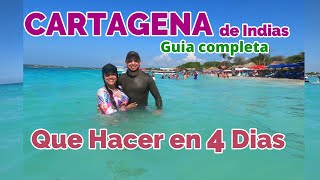 Cartagena de Indias, Colombia 🇨🇴 What to do in 4 days!!! 🔴 How to plan your trip ✅ Complete Guide