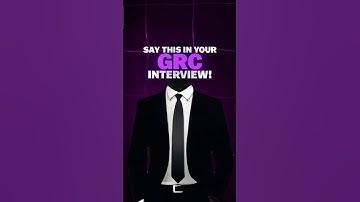 Ask THIS in Your GRC Interview to Instantly Stand Out