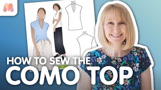 видео: Как сделать топ Como | Style Arc Sewalong картинка: Как сделать топ Como | Style Arc Sewalong