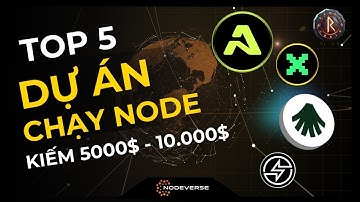 KIẾM TIỀN TỪ NODE CRYPTO DỄ DÀNG VỚI NODEVERSE (LỢI NHUẬN CAO)