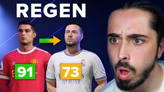 EN İYİ FUTBOLCULARIN REGEN HALLERİ BAŞARILI OLACAK MI? // FIFA 22 KARİYER MODU