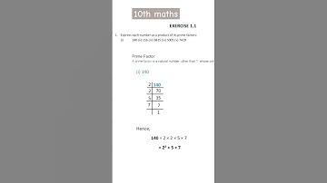 10th class maths explanation in telugu| Chapter 1| Real Numbers | Exercise 1.1 Solutions