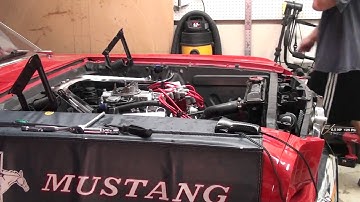 Ford Windsor 347 Stroker First Start 1965 Mustang