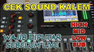 CEK SOUND DANGDUT SERING DI PLAY OPERATOR SOUND SYSTEM