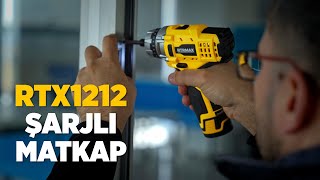 RTX1212 Şarjlı Matkap by RTRMAX Powerful Machines 72 views 3 months ago 1 minute, 38 seconds