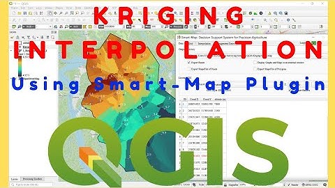 Kriging Interpolation using QGIS