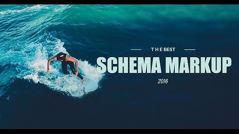 The Best Schema Website Markup