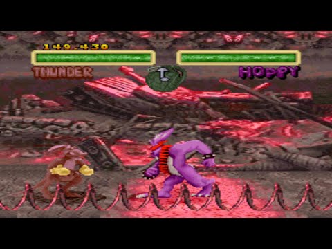 Clay Fighter 2 [SNES] - play as Thunder - YouTube