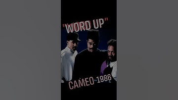 "Word Up"Cameo ‧ 1986 #fridayEVE #danceparty