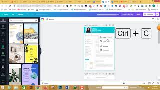 how to resize canva templates for free