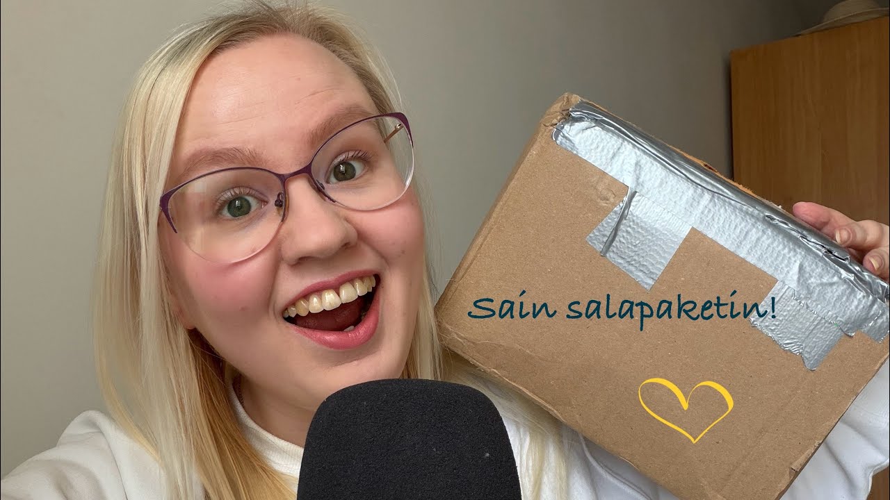 ASMR SUOMI Ihana Taija Berryhill lähetti mulle paketin 🥹🩷