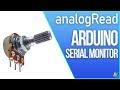 Arduino analogRead Serial Monitor with Potentiometer
