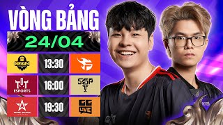 🔴 ONE STAR ESPORTS VS GG LIVE: VÒNG BẢNG GĐ 2 ĐẤU TRƯỜNG DANH VỌNG MÙA XUÂN 2024 | NGÀY 24/04