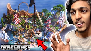 Trying MINECRAFT AMUSEMENT PARK ( WORKING ) !! GAME THERAPIST screenshot 5