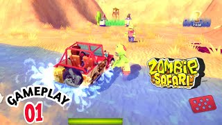 Zombie Safari | Harbor Level 01 | Win Rampage Challenge To Kill 20 Zombies | Android Games screenshot 5