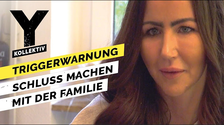 Ich habe den Kontakt mit meiner Familie abgebrochen
