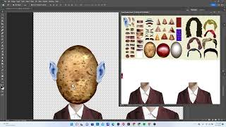 Potato Head Exercise Photo Shop