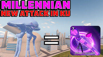 The NEW Exclusive Millennian ATTACK: How it WORKS in Kaiju Universe Roblox