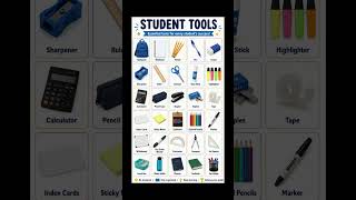 Essential Student Tools Name with Picture. #theindustrialmindset #students #study #tools #knowledge