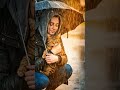 A Girl’s Kindness Saved a Cat Emotional Rainy Night Rescue#cat #pets #shorts