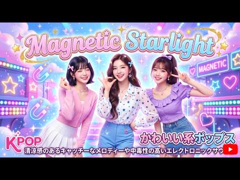 【絶対バズる】Magnetic Starlight / 清涼感たっぷりなK-POP系ダンスチューン【ILLIT系キュート系オリジナル楽曲】