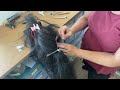 Horse with no tail lightweight hair extensions