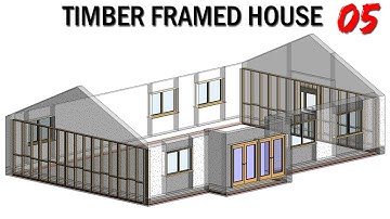 Revit Full Timber Framed House Modelling Tutorial - Part 005