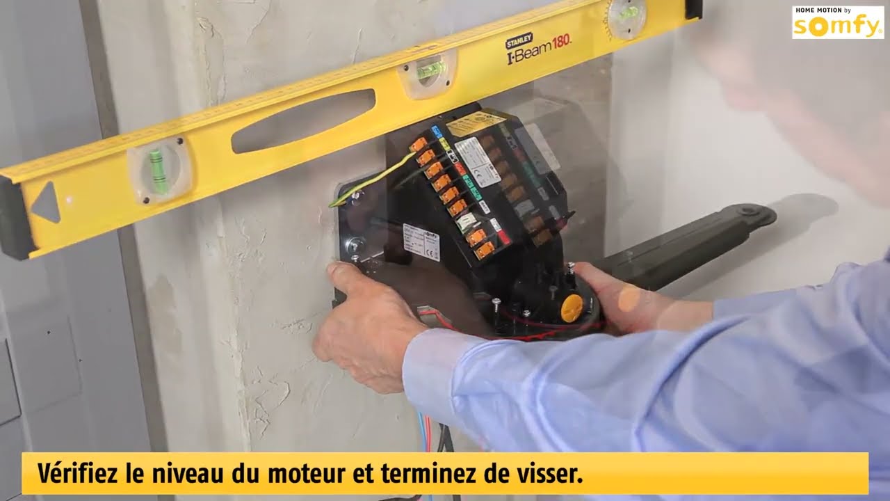 Comment installer un moteur pour portail battant Evolvia