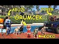 ÖRÜMCEK BEBEK ve KOKO KÖPEKLERLE DOLU EV BULDU