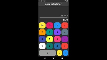 اكمال تطبيق الالة الحاسبة واضافة ال logic اليه (flutter) #تعلم_flutter_بالتطبيق
