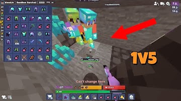 Bloxd.io Survival 2222 hole pvp & ⚡ Super Rank Giveway ⚡⚡ ( 42 kills )