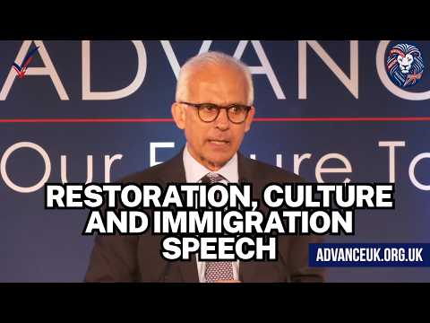 “We Have One Last Chance to Save Britain” | Ben Habib Unveils Advance UK Culture Policy
