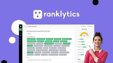 Ranklytics Lifetime Deal - #1 AI SEO Tool for Blog Writing and SEO Analytics