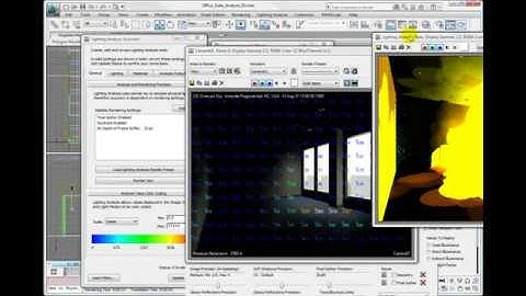 3ds Max 2012 Tutorial   Configuring Lighting Analysis Image Overlay   YouTube