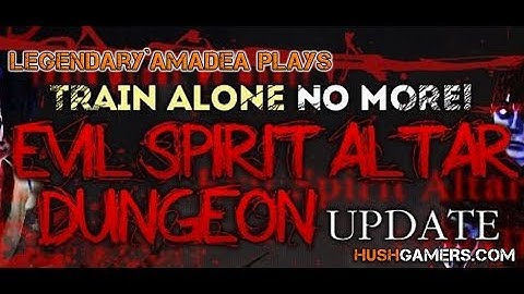 RAN Online GS Tutorial - Evil Spirit Altar Dungeon Gameplay BOSS RUN