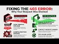 (Podcast) Decoding the 403 Request Not Satisfied Error