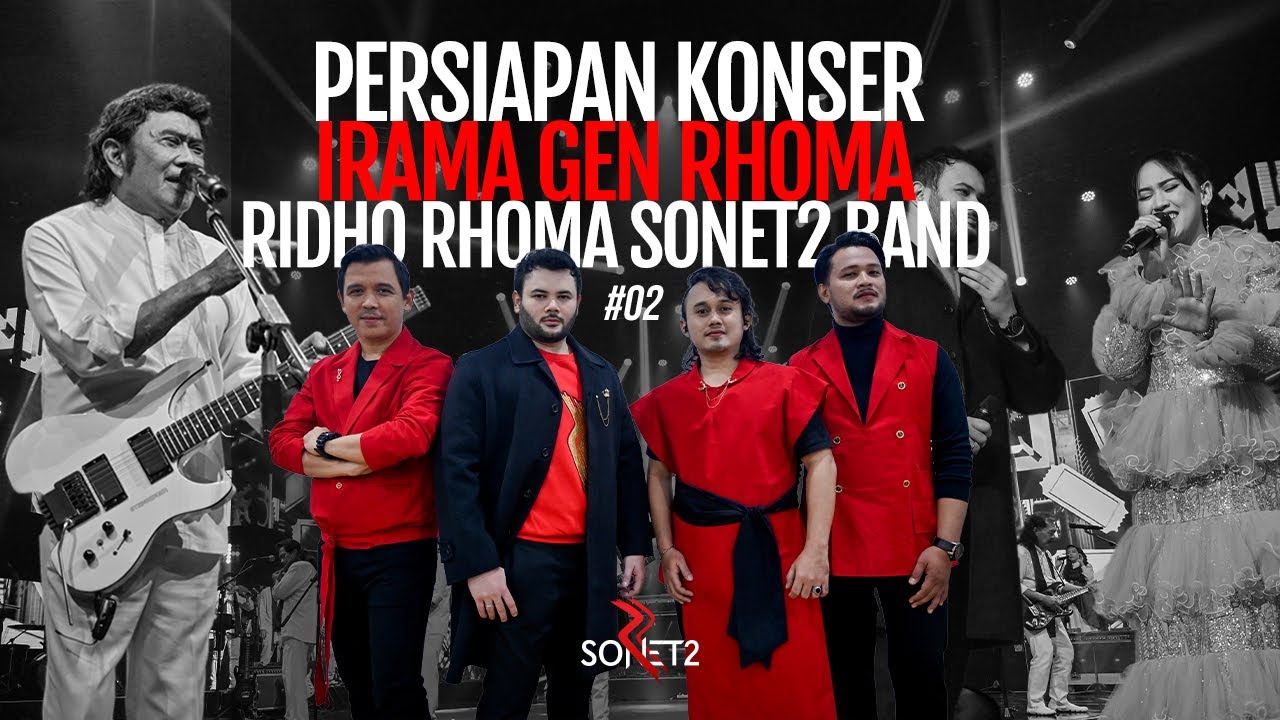 Persiapan Konser Irama Gen Rhoma - part 2 #RidhoRhoma #Sonet2Band