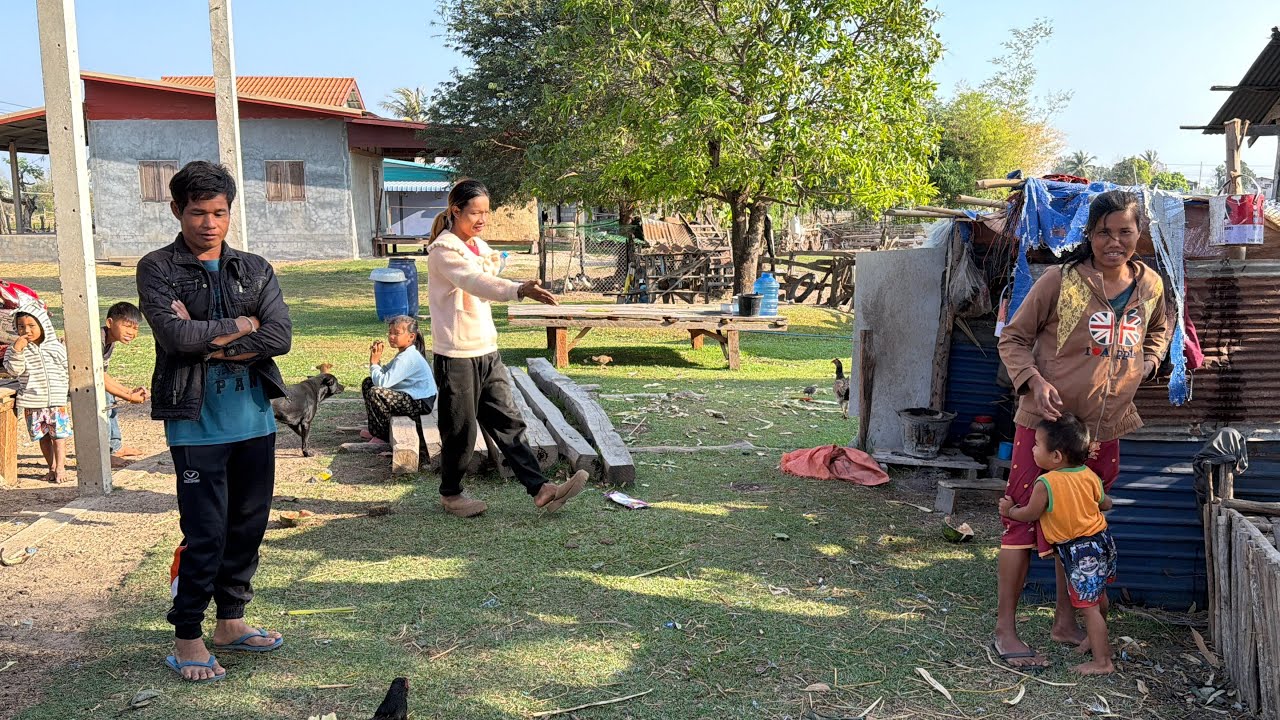 เรื่องจริง❌ครอบครัวลูก 7.❌ยังไม่มีมีบ้านอยู่ อาศัยบ้านน้องสาวอยู่ด้วยกัน