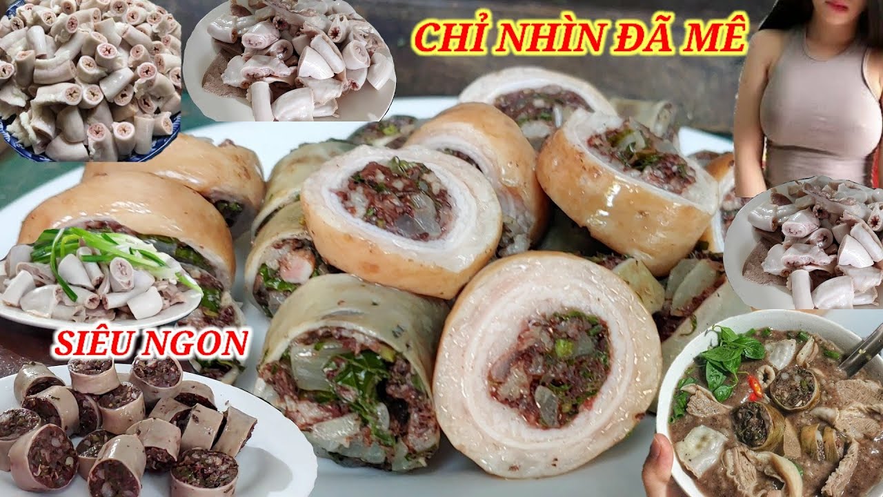 NGHE ĐỒN QUÁN LÒNG LỢN TIẾT CANH SIÊU NGON AI CŨNG MÊ HÁO HỨC DẬY SỚM ĐẾN ĂN RẤT NGON